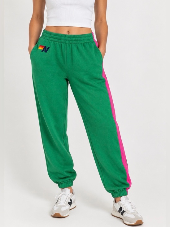 Aviator Nation Pants - Aviator Nation Green Sweatpants Joggers – Size Small
